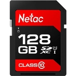 Карта памяти NeTac P600 SDHC 128GB U1/C10 up to 80MB/s, retail pack