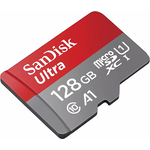 Карта памяти Sandisk 128GB Ultra microSDXC 120MB/s A1 Class 10 UHS-I