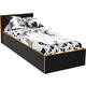 Кровать МДК Black 80х200 Оранж (BL - КР9О)