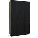 Шкаф 3х створчатый МДК Black Оранж (BL - СК3О)