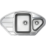 Кухонная мойка TopZero LT 945.510.15 нержавеющая сталь, микродекор