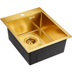 Кухонная мойка EMAR EMB-128A PVD Nano Golden