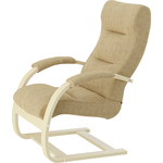 Кресло для отдыха Мебелик Аспен ткань мальта 03, каркас дуб шампань