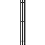 Полотенцесушитель электрический Point Деметра П3 120x1200 правый, черный (PN12822B)