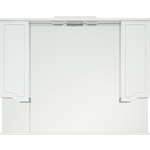 Зеркало-шкаф Corozo Мирра 105х81 белый (SD-00001545)