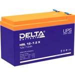 Батарея Delta 12V 7.2Ah (HRL 12-7.2 X)