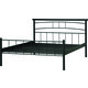 Кровать двойная ОЛМЕКО 42.25 Токио (металл: черный) (ML876879426)