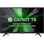 Телевизор BQ 32S12B (32", HD, SmartTV, Салют ТВ, WiFi) Черный