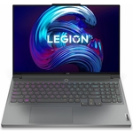 Ноутбук Lenovo Legion 7 16ARHA7 16" 2560x1600, Ryzen 7 6800H, 16Гб, SSD 512Гб, Radeon RX 6700M 10GB, без ОС, Storm Grey, 2.53 кг 82UH0040RM