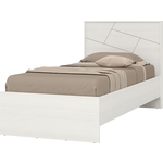 Кровать Гранд Кволити 4-1836 900 (АДЕЛИНА) с встроенным основанием / Рамух белый (ML876879573)