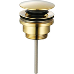 Донный клапан AQUAme click-clack glossy gold (AQM7003GG)