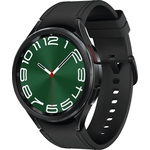 Фото Смарт-часы Samsung Galaxy Watch 6 Classic 47мм 1.5 AMOLED корп.черный рем.черный (SM-R960NZKACIS) купить недорого низкая цена