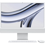 Моноблок Apple iMac24" M3 8Gb SSD512Gb macOS WiFi BT 143W клавиатура мышь Cam серебристый 4480x2520