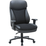 Офисное кресло Chairman CH414 экокожа/ткань, черный (00-07145955)