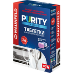 MAUNFELD Таблетки для посудомоечных машин MAUNFELD Purity Premium all in 1 MDT100PP (100 шт. в упаковке)