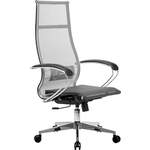 Кресло Метта МЕТТА-7 (MPRU) / подл.131 / осн.004 Серый / Серый