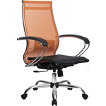 Кресло Метта МЕТТА-9 (MPRU) / подл.131 / осн.003 Оранжевый / Черный