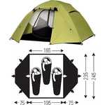 Кемпинговая палатка Salewa Sierra leone III (5016/5630)