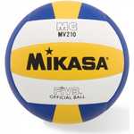 Мяч волейбольный Mikasa MV210, р.5, бел-желт-син