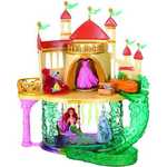 Mattel Набор игровой Disney Принцесса Русалочка 3D - королевство Ариэль X9437