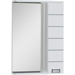 Зеркало-шкаф Aquanet Доминика 60 с LED подсветкой, белый (171918)