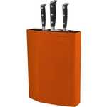 Подставка для ножей универсальная Rondell оранжевая RD-470