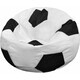 Кресло-мешок Мяч Пазитифчик Бмо7 бело-черный