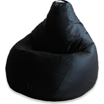 Кресло-мешок DreamBag Черное Фьюжн XL 125х85