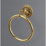 Полотенцедержатель кольцо Art&Max Barocco, античное золото (AM-1783-Do-Ant)