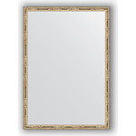 Зеркало в багетной раме поворотное Evoform Definite 47x67 см, серебряный бамбук 24 мм (BY 0625)