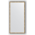 Зеркало в багетной раме поворотное Evoform Definite 47x97 см, серебряный бамбук 24 мм (BY 0694)