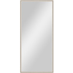 Зеркало в багетной раме поворотное Evoform Definite 68x148 см, витое серебро 28 мм (BY 0759)