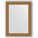 Зеркало в багетной раме поворотное Evoform Definite 54x74 см, золотой акведук 61 мм (BY 0798)
