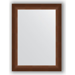 Зеркало в багетной раме поворотное Evoform Definite 56x76 см, орех 65 мм (BY 0799)