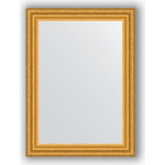 Зеркало в багетной раме поворотное Evoform Definite 56x76 см, состаренное золото 67 мм (BY 1001)