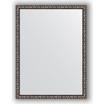 Зеркало в багетной раме поворотное Evoform Definite 60x80 см, черненое серебро 38 мм (BY 1003)