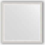Зеркало в багетной раме Evoform Definite 72x72 см, алебастр 48 мм (BY 1021)