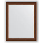 Зеркало в багетной раме поворотное Evoform Definite 76x96 см, орех 65 мм (BY 1044)