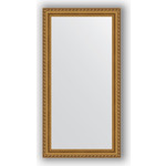 Зеркало в багетной раме поворотное Evoform Definite 54x104 см, золотой акведук 61 мм (BY 1058)