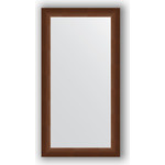 Зеркало в багетной раме поворотное Evoform Definite 56x106 см, орех 65 мм (BY 1059)