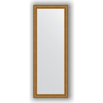 Зеркало в багетной раме поворотное Evoform Definite 54x144 см, золотой акведук 61 мм (BY 1073)