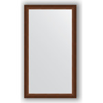 Зеркало в багетной раме поворотное Evoform Definite 76x136 см, орех 65 мм (BY 1104)