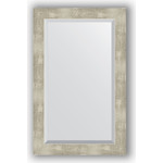 Зеркало с фацетом в багетной раме поворотное Evoform Exclusive 51x81 см, алюминий 61 мм (BY 1139)