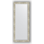 Зеркало с фацетом в багетной раме поворотное Evoform Exclusive 56x141 см, алюминий 61 мм (BY 1169)