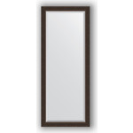 Зеркало с фацетом в багетной раме поворотное Evoform Exclusive 61x151 см, палисандр 62 мм (BY 1184)