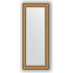 Зеркало с фацетом в багетной раме поворотное Evoform Exclusive 54x134 см, медный эльдорадо 73 мм (BY 1253)
