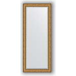 Зеркало с фацетом в багетной раме поворотное Evoform Exclusive 64x154 см, медный эльдорадо 73 мм (BY 1283)