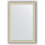 Зеркало с фацетом в багетной раме поворотное Evoform Exclusive 118x178 см, травленое серебро 95 мм (BY 1316)