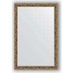 Зеркало с фацетом в багетной раме поворотное Evoform Exclusive 116x176 см, фреска 84 мм (BY 1319)