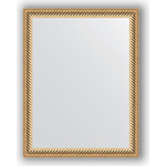 Зеркало в багетной раме Evoform Definite 35x45 см, витое золото 28 мм (BY 1327)